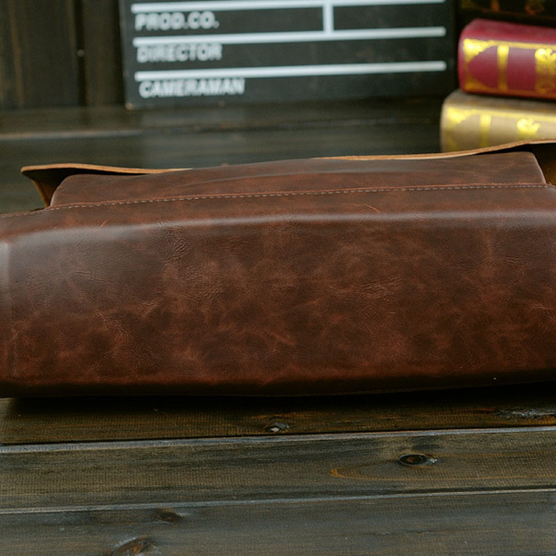 Briefcase — Soft Flap Shoulder Bag — product view