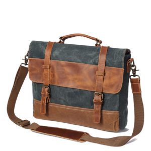Briefcase — Canvas Buckle Messenger — product view