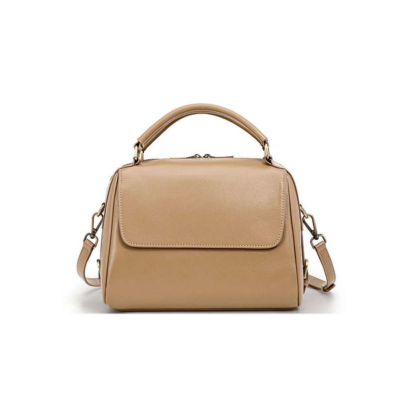 Crossbody Bag — Leather Top Handle — product view