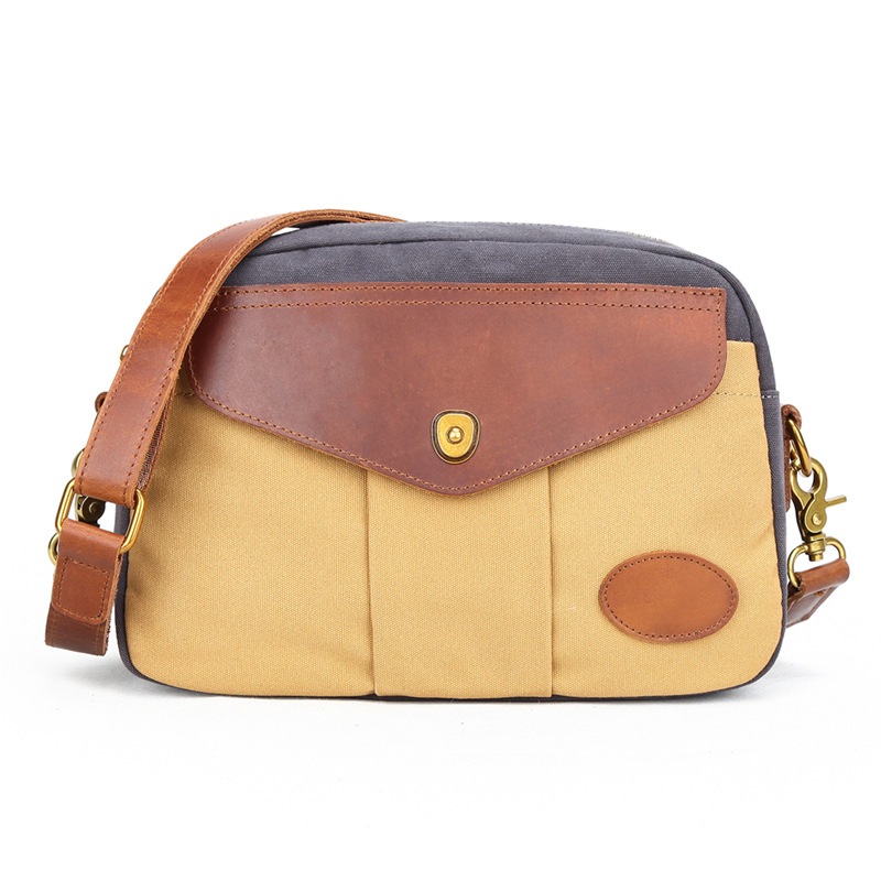 Crossbody Bag — Canvas Colorblock — product view