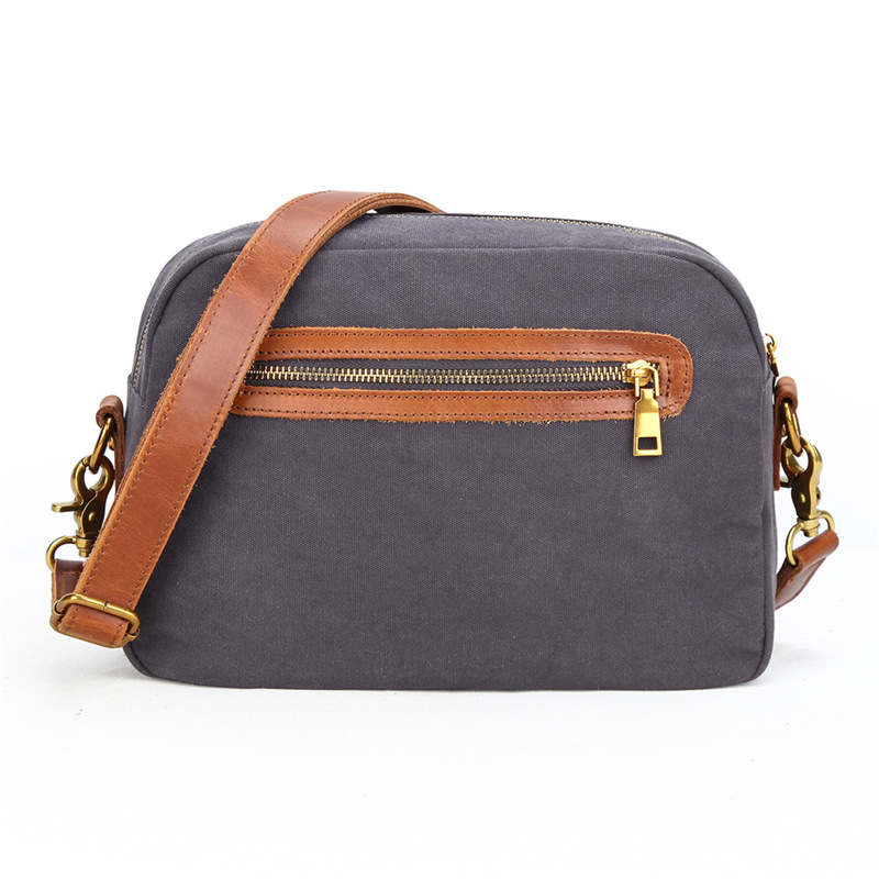 Crossbody Bag — Canvas Colorblock — product view